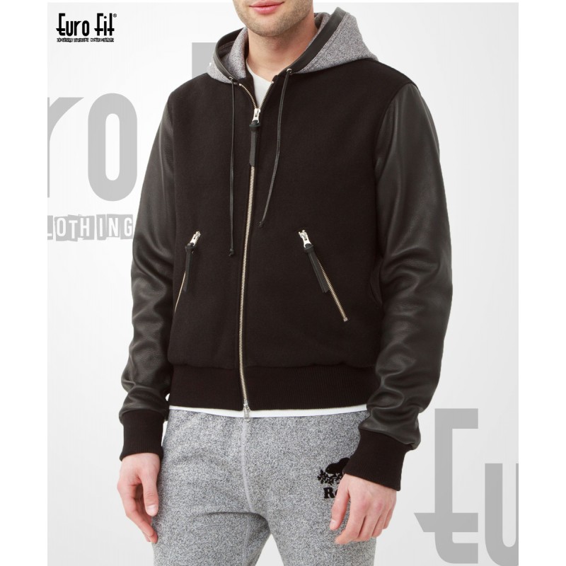 Over Sized Hooded Varsity Jackets