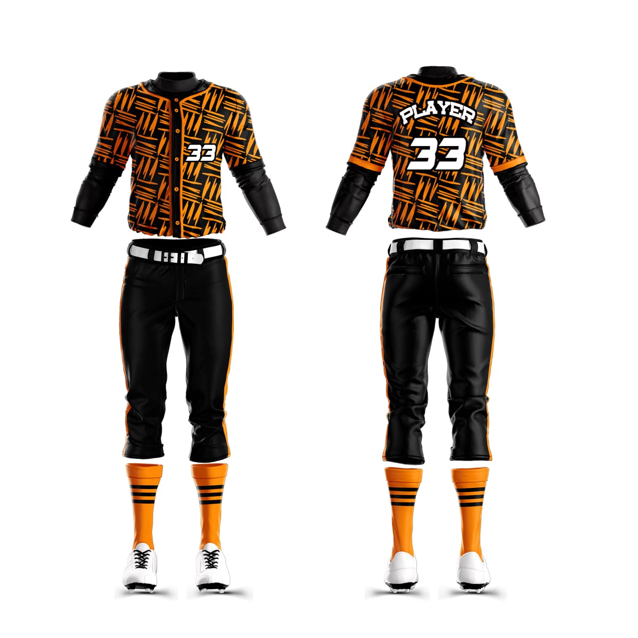 3 Baseball Uniform - Image 1